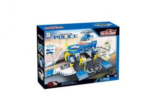 Alltoys Policejní stanice, hrací set 62 ks