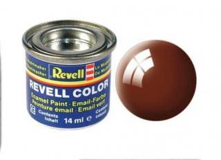 Barva Revell emailová - 32180 - leská blátivě hnědá (mud brown gloss)