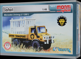 Beneš a Lát a.s. Monti System 51 Mercedes Unimog Safari 1:48