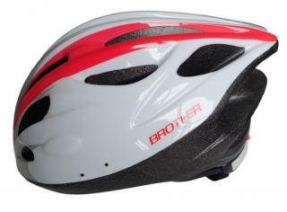 Brother cyklistická helma, Bílá vel.L 58-61 cm