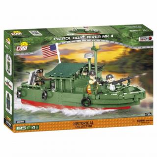 Cobi 2238 Vietnam War Patrol Boat River MK II, 1:35, 615 kostek