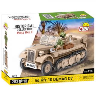 Cobi 2273 II WW Sd.Kfz. 10 DEMAG, 1:35, 283 kostek