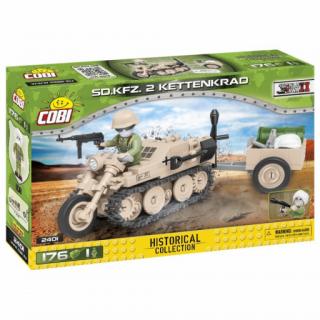 COBI 2401 II WW Sd. Kfz. 2 Kettenkrad, 176 kostek