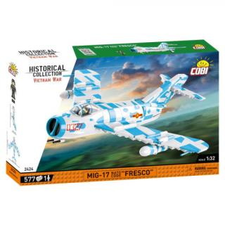 Cobi 2424 Vietnam War MIG-17 FRESCO, 1:32, 577 kostek