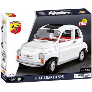 Cobi 24354 Fiat Abarth 595, 1:12, 1091 kostek