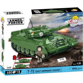 Cobi 2625 Armed Forces T-72 (DDR / SOVIET), 1:35, 680 kostek