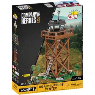 Cobi 3042 Company of Heroes US Air support center, 1:35, 652 kostek