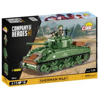 Cobi 3044 Company of Heroes Sherman M4A1, 1:35, 615 kostek