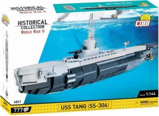 Cobi 4831 Americká ponorka USS Tang SS-306, 1:144, 777 kostek