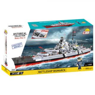 Cobi 4840 II WW Battleship Bismarck, EXECUTIVE EDITION 1:300, 2933 kostek