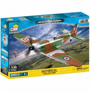 Cobi 5720 II WW Dewoitine D.520, 1:32, 283 kostek