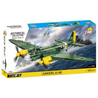 Cobi 5733 II WW Junkers Ju-88, 1:32, 1160 kostek