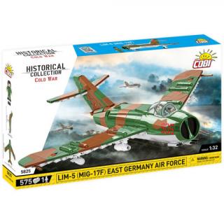 Cobi 5825 Cold War MIG-17F (LIM-5) East Germany Air Force, 1:32, 575 kostek