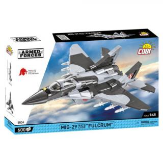 COBI 5834 Armed Forces MIG-29 FULCRUM, 1:48, 600 kostek