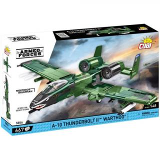 Cobi 5856 Armed Forces A-10 Thunderbolt II Warthog, 1:48, 633 kostek