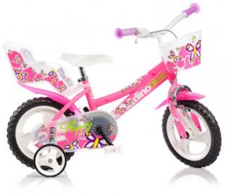 Dino Bikes 126RL Dětské kolo 12 , Růžové