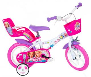 Dino Bikes Dětské kolo 612GL-BAF Barbie 12 , bílé