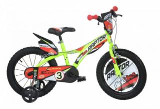 Dino Bikes Dětské kolo Raptor 14  neon yellow