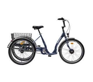 Elektro Tříkolka Liberty e-COMFY 24  3spd. 2024 modrá 36V 17,5Ah