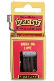 Kikkerland Hudební skříňka Burning Love