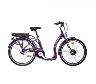 Liberty elektrokolo Comfy AL 3spd. 36V 26  2024 fialové, Akumulátor Akumulátor Compact 36V 10,4 Ah