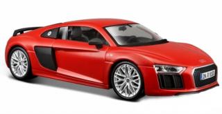 Maisto Audi R8 V10 plus, červená 1:24