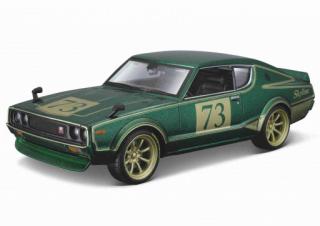 Maisto Nissan Skyline 2000GT-R (KPGC 110) 1973, zelený 1:24