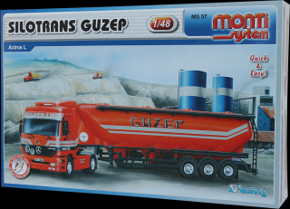 Monti System 57 Mercedes Actros Silotrans Guzep 1:48