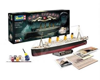 Revell Dárkový set stavebnice 05727 R.M.S. Titanic, Sada dvou modelů