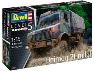 Revell ModelKit military 03337 Unimog 2T milgl (1:35)