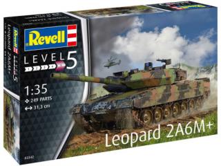 Revell ModelKit tank 03342 - Leopard 2 A6M+ (1:35)