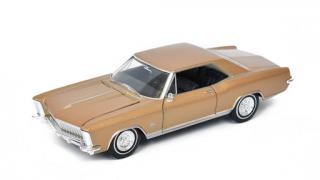 Welly Buick Riviera 1965 Gran Sport, Zlatý, 1:24