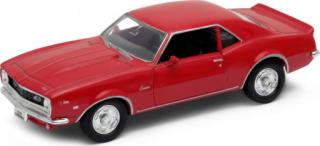 Welly Chevrolet ´68 Camaro Z28, červený 1:34-39