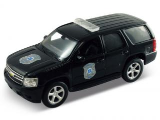 Welly Chevrolet Tahoe Police 2008, Černý 1:34-39