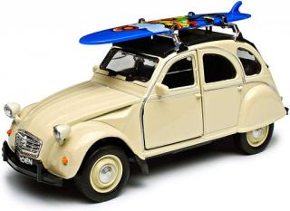 Welly Citroën 2CV Surf, béžový 1:34-39