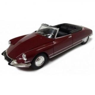 Welly Citroen DS 19 Cabriolet, Burgundy 1:36