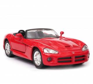 Welly Dodge Viper 03 SRT 10 convertible, červený, 1:34-39