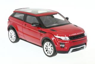 Welly Land Rover 2011 Evoque Červený 1:24