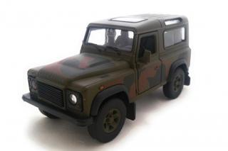 Welly Land Rover Defender (army camouflage) 1:34-39