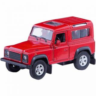 Welly Land Rover Defender Červený 1:34-39