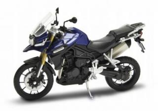 Welly Triumph Tiger Explorer (blue) 1:18