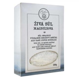 Živá magneziová koupelová sůl 2×250 g