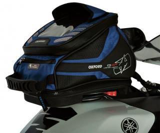 Tankbag na motocykl Oxford Q4R QR-modrý