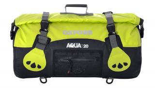 Vodotěsný vak Oxford Aqua20 Roll Bag černo-fluo žlutý