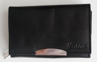 Černá dámská kožená peněženka VIMAX