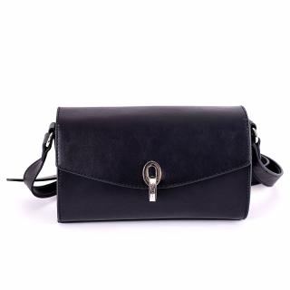 Černá pevnější crossbody kabelka David Jones 6433-1