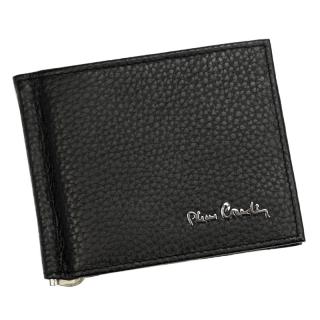 Luxusní černá kožená peněženka dolarovka Pierre Cardin TILAK11