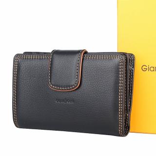 Luxusní kožená peněženka Gianni Conti no. 356 černá