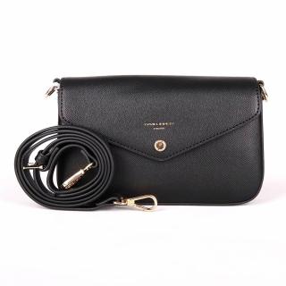 Malá černá crossbody kabelka David Jones CM6120B