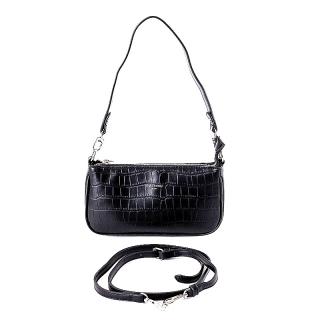 Malá černá kabelka na rameno či crossbody David Jones CM6256A
